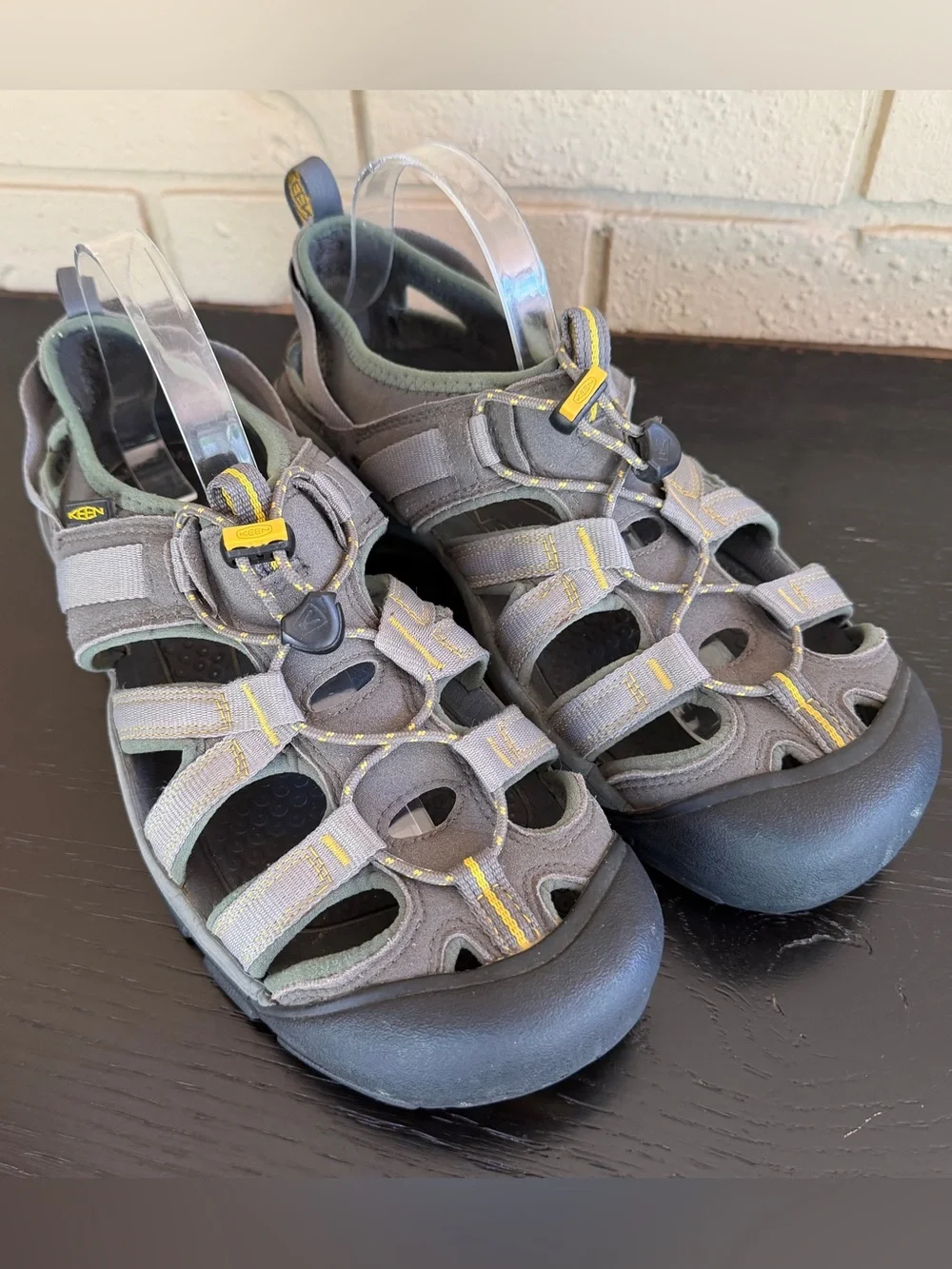 Keen Arroyo II Hiking Sandals Mens 10.5 Gray Waterproof Sport Trail Shoes Gorp